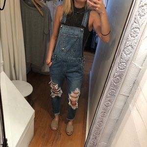 Cello Jeans - Distressed Overalls Cello Jeans - Distressed Overalls